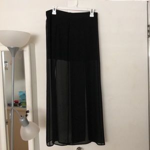 Beautiful black mini skirt